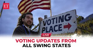 US Elections updates All Swing states  LIVE from Atlanta Georgia [upl. by Ibok610]