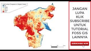 Tutorial Land Surface Temperature menggunakan Citra Landsat 8 pada SAGA GIS [upl. by Neik]