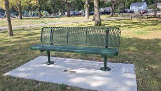 Park Bench in Beautiful Waseca MN [upl. by Inajar]