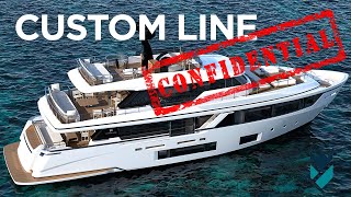 CUSTOM LINES TOTALLY NEW NAVETTA 30 METER YACHT CUSTOM LINE CONFIDENTIAL [upl. by Nabalas]