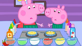 Faire des Crêpes Fantaisie  Les histoires de Peppa Pig [upl. by Swenson]