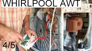 DISASSEMBLE WHIRLPOOL AWT 45 [upl. by Aiz]