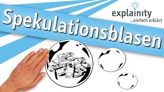 Spekulationsblasen einfach erklärt explainity® Erklärvideo [upl. by Foy]