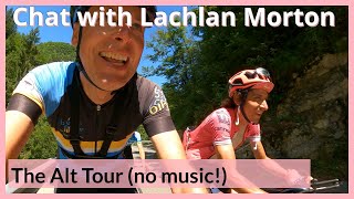 The new hero of Cycling  Chat with EF Pro Lachlan Morton  The Alt Tour lachlan morton [upl. by Goldman]