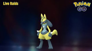 Live Mega Lucario Raids  Pokémon Go  Yagnik009 [upl. by Rubio]