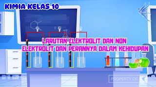 Larutan Elektrolit  Non Elektrolit dalam Kehidupan I Kimia Kelas 10  KHATULISTIWA MENGAJAR [upl. by Selegna]