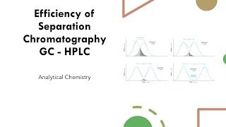 Efficiency of separation GC HPLC [upl. by Bryan867]