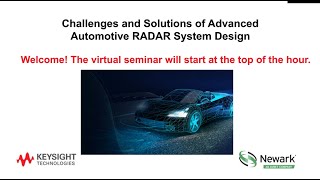 Challenges and Solutions of Advanced Automotive RADAR System Design [upl. by Haldes]