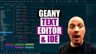 Geany Text Editor For Windows Mac amp Linux [upl. by Scibert]