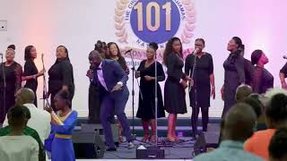 Neslin Destilhomme live worship Caribbean worshippers 2023 [upl. by Divan]