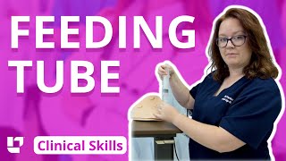 Enteral Tube Feeding Procedure  Using a Pump amp Open System Clinical Nursing Skills LevelUpRN​ [upl. by Valerle]