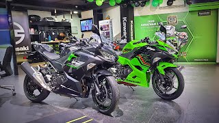 2024 Kawasaki Ninja 400 Detailed Review  On Road Price amp Colours I Exhaust Sound [upl. by Hoebart455]