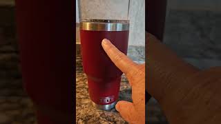 REVIEW YETI Rambler 30 oz Stainless Steel Vacuum Insulated Tumbler wMagSlider Lid [upl. by Lebisor]