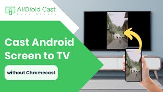 How to Cast Android Screen to TV without Chromecast [upl. by Nedyrb]