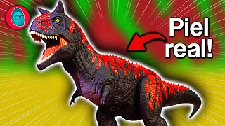 Review NUEVO CARNOTAURO DEMON de MATTEL Roarin Real Feel JURASSIC PARK REIMAGINED [upl. by Hieronymus]