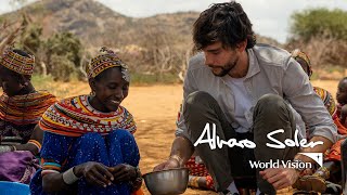 Alvaro Soler  World Vision Ambassador visits Samburu Community [upl. by Norud]