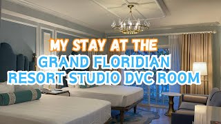 My Stay At The Grand Floridian DVC Resort Studio Room  Walt Disney World May 2024 [upl. by Adnamal118]