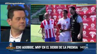 Edu Aguirre MVP del Derbi de Medios [upl. by Ephrayim]