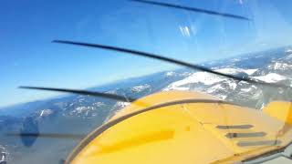 Flight in BC Canada in a DeHavilland Beaver Floatplane with Jim the Pilot DH2 [upl. by Taite]