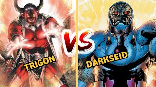 Trigon vs Darkseid  Who Will Win [upl. by Zilada59]