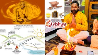 How to Perform Agnihotra   అగ్నిహోత్రం ఎలా చేయాలి   Benefits of Agnihotra  Vishwa Foundation [upl. by Nilved]