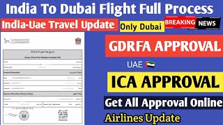 GDRFA Approval  ICA Approval UAE  UAE Entry Permit Approval  Dubai gdrfa How to get ica approval [upl. by Idnil258]