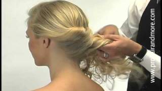 Cómo hacer un elegante peinado paso a paso en poco tiempo Easy Updo [upl. by Hnahk]