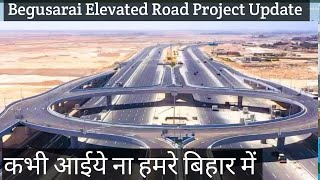 Begusarai Elevated Road Project Update NH31 Transrail Lighting LimitedNHAI highwaynhai [upl. by Zoeller]