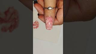 Easy marble nail design shortvideo naildesigns hack nailpolish nailtutorial [upl. by Jarid]