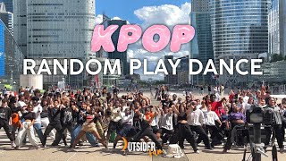 KPOP IN PUBLIC RANDOM PLAY DANCE by OUTSIDERFAM FROM FRANCE [upl. by Dione309]