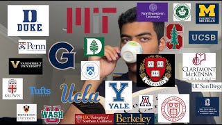 College Decision Reactions 2022  Ivies Stanford UCs MIT T20s More [upl. by Beeck]