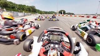 CLOSE SHIFTER KART RACING POV ONBOARD  South Garda Karting TM Kart Challenge [upl. by Ahsinauj]