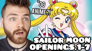 First Time Reacting to quotSAILOR MOON Openings 17quot  Non Anime Fan [upl. by Kaufmann]