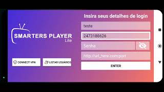 IPTV SMARTERS PRO PLAYER ATUALIZADO 2024 ✅ TESTE GRÁTIS [upl. by Hazrit]