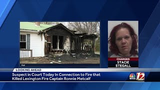 Woman charged in fire that killed Lexington Fire captain to appear in court [upl. by Lanie131]