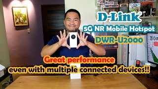 DLink 5G NR DWRU2000  Setup and test  JK Chavez [upl. by Allemahs836]