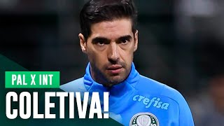 AO VIVO  COLETIVA ABEL FERREIRA  PALMEIRAS 3 X 0 INTERNACIONAL [upl. by Jens]