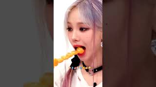 Karina asmr eating aespa food [upl. by Honoria532]