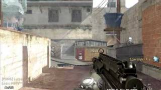 Modern Warfare 2 Foggy Favella TDM MP5K silenced MW2 GameplayCommentary [upl. by Laucsap]