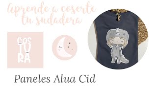 Sudadera con Paneles de Alua Cid DT costura 🧵 [upl. by Hazlett]