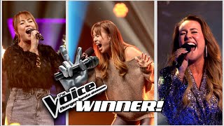 THE WINNER of The Voice Norway 2024 Inger Lise Hope  Compilation [upl. by Fae]