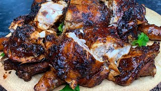 HOW TO COOK JAMAICAN JERK CHICKEN RECIPE [upl. by Akelam]