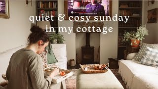 Cosy Sunday in my English Cottage  Beauty Routine Baking amp Slowing Down [upl. by Ofella]