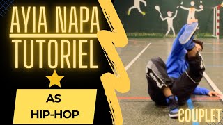 Tutoriel enchaînement BREAK DANCE niveau 1 [upl. by Akinahc713]