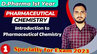 CH1 Lec  1  Pharmaceutical Chemistry Important Video  Introduction to Pharmaceutical Chemistry [upl. by Ailehpo]