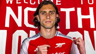 Welcome To The Arsenal Riccardo Calafiori [upl. by Notlim]