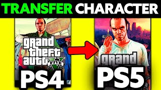 How To Transfer GTA Online Character from PS4 to PS5 2024  Step by Step [upl. by Etteragram]