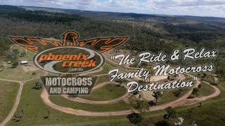 Phoenix Creek Motocross Park An Aerial Perspective April 2017 Update [upl. by Newton321]