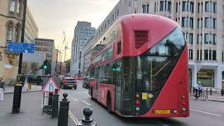 4K  London West Minster Abbey to Victoria🎡💂🏼‍♂️🇬🇧  Victoria Embankment  London UK [upl. by Yennek]