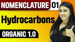 Hydrocarbons  Nomenclature  Organic 10 [upl. by Eednus]